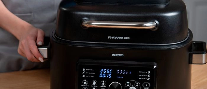 Сравнение аэрогрилей RAWMID Modern RMA-03 и RMA-04 — в чём их отличия